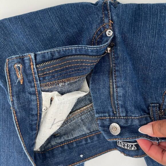 French Toast Denim Boy’s Straight Leg Dark Wash Jeans Size 8 - Picture 8 of 11